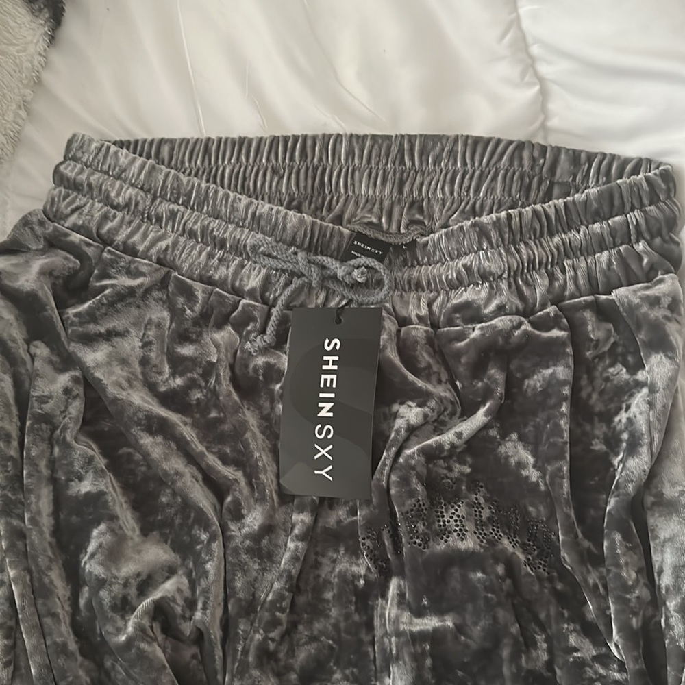 Velour Sweatpants - Picture 2 of 3